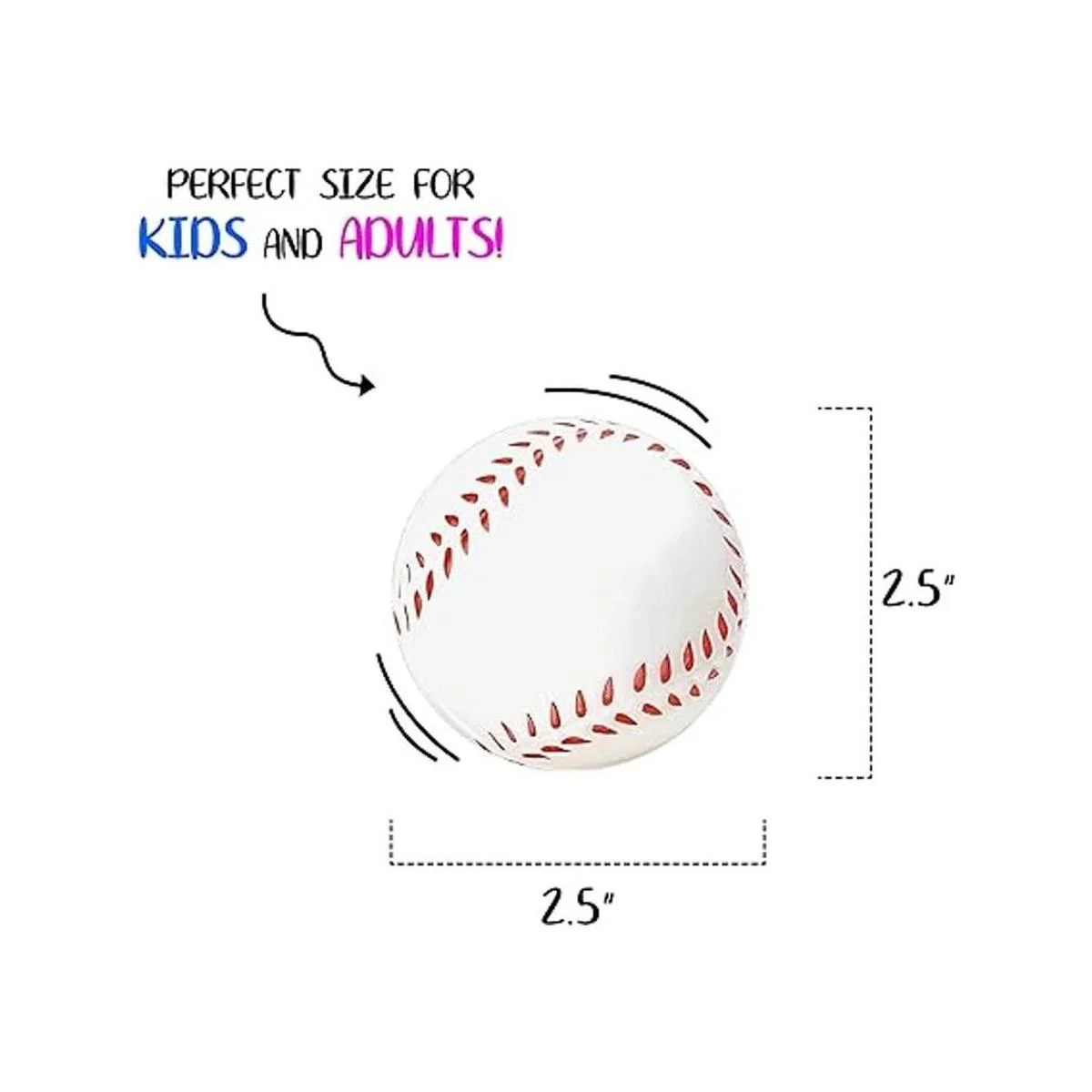 Pelotas de espuma para alivio de estrés con temática de_4
