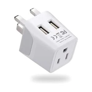 Adaptador de viaje Ceptics de EE. UU. a Japón Filipinas_1
