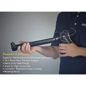AWF PRO Pistola de calafateo resistente barril giratorio_2