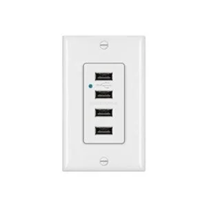 BESTTEN Toma de corriente USB de 4.2 A21 W con 4 puertos_1