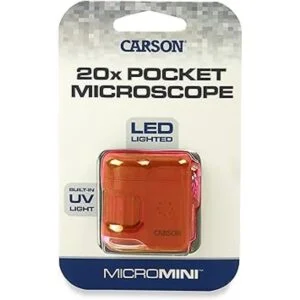 Carson MicroMini Microscopio de bolsillo con luz LED de_6
