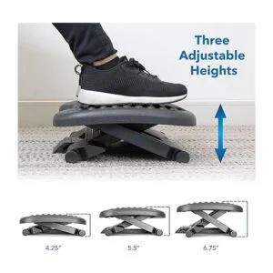 MountIt Reposapiés ergonómico para debajo del_3