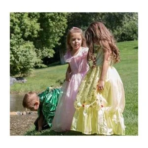 Little Adventures Disfraz de princesa de belleza amarilla_6