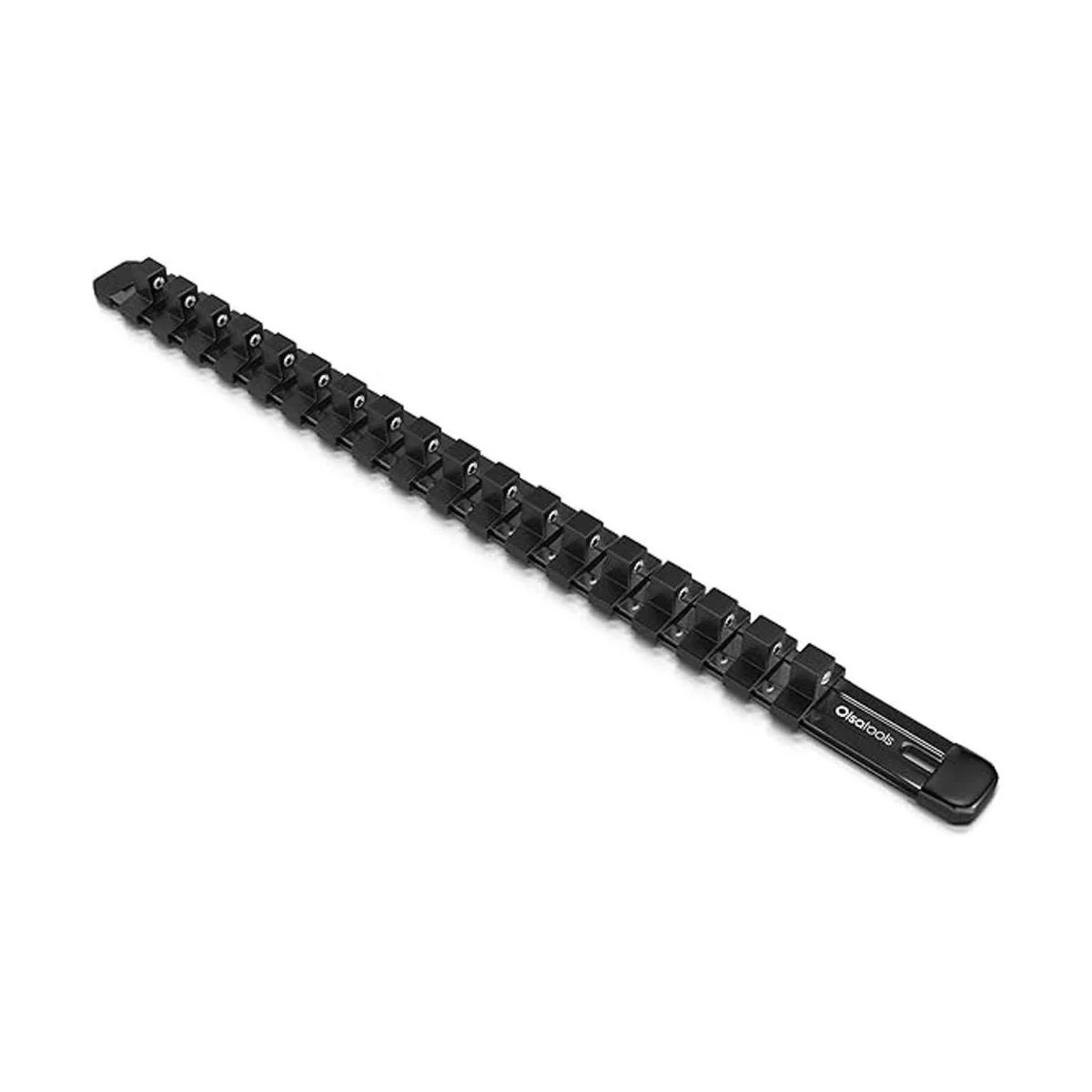 Enchufes rieles de aluminio. Negro_1