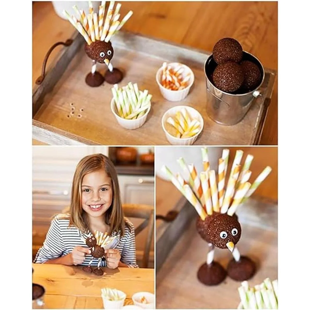 DECORA 500 piezas de 0.984 in de plástico con ojos_5