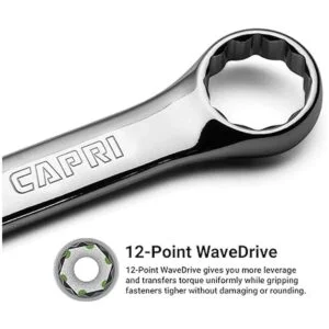 Capri Tools Llave combinada de 0.748 in 12 puntos