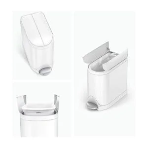 SimpleHuman Cesto de basura con pedal abertura estilo_2
