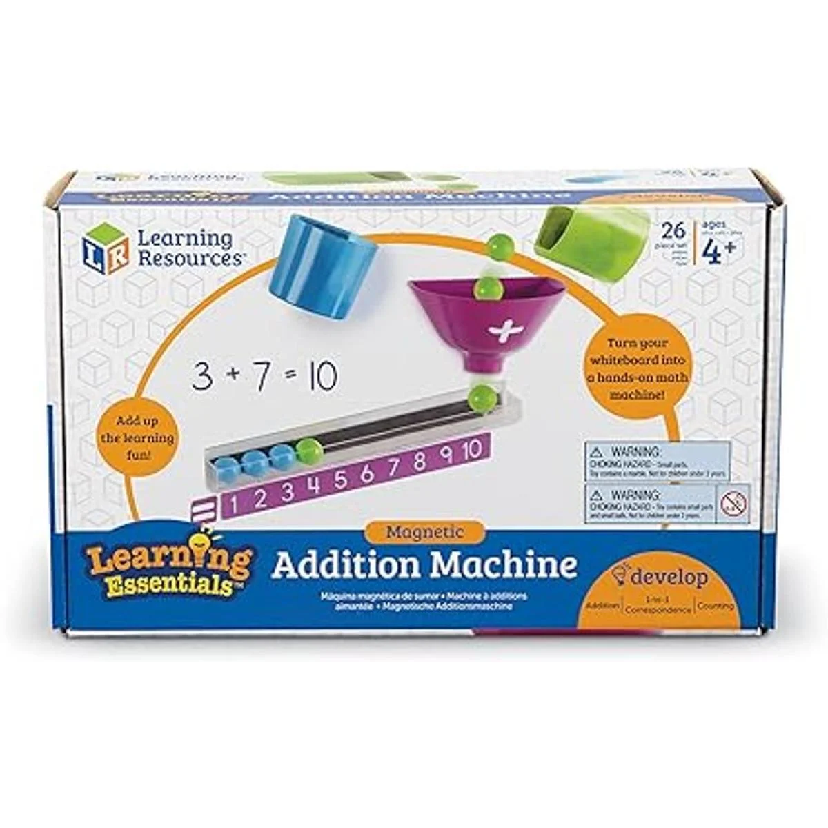 Learning Resources Máquina de adición magnética juegos de_4