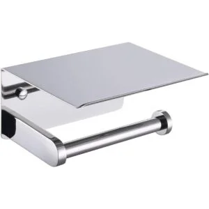 APLusee Soporte de papel higiénico con estante de_1