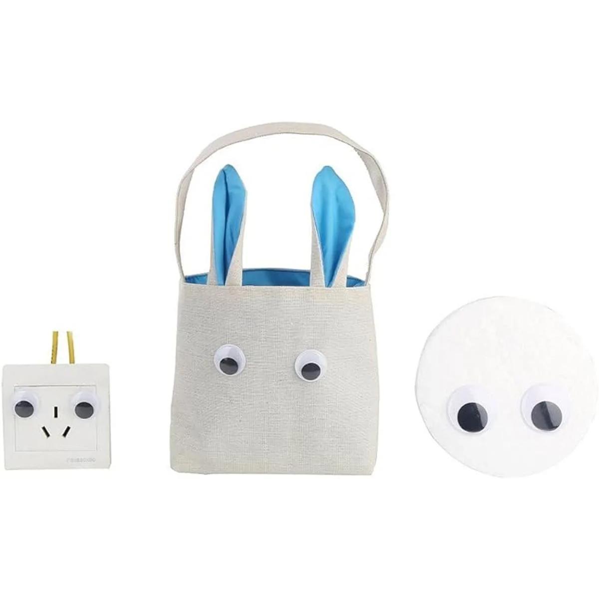 DECORA 500 piezas de 0.984 in de plástico con ojos_4