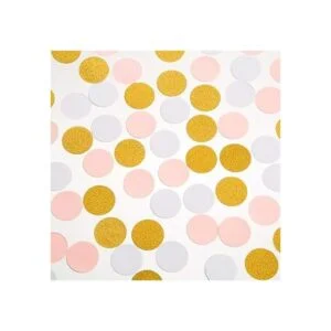 MOWO Círculos de confeti de papel decoración de fiesta de