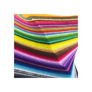 48 hojas de fieltro de colores surtidos paquete de_2
