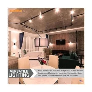 Sunlite 40764 MR11 Bombilla reflectora halógena 10