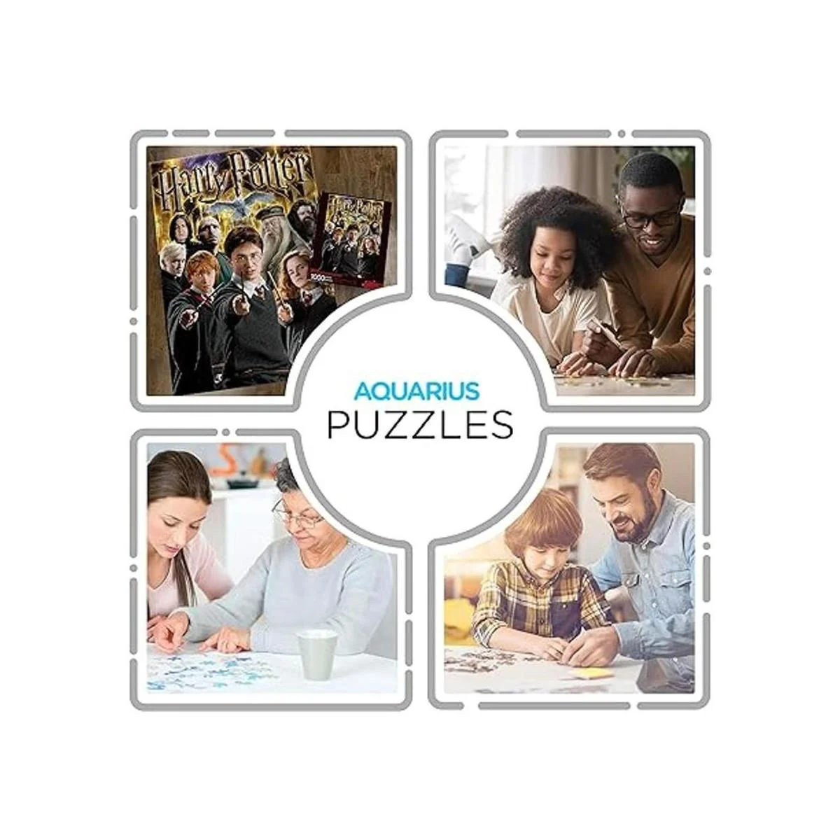 AQUARIUS Harry Potter Puzzle Character Collage_6