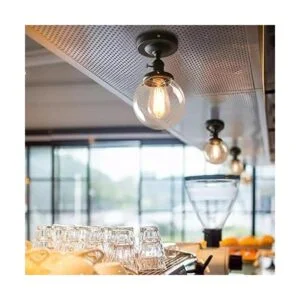 Pathson lámpara de techo estilo industrial antiguo de 5.9_2