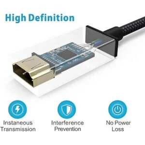 Mini adaptador Displayport a HDMI 2 unidades súper_2