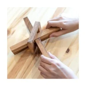 The Wooden Brain Teasers for s Logic Games Rompecabezas de_5