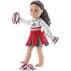 Ropa de muñeca de 18 pulgadas increíble atuendo de