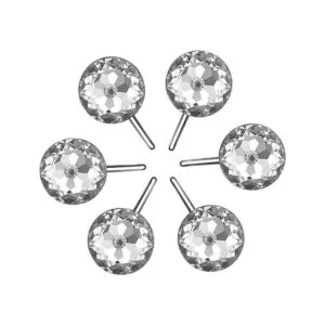 HBlife juego de 12 ganchos decorativos de acrílico y