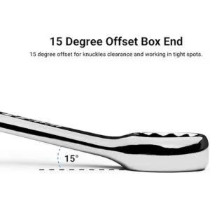 Capri Tools Llave combinada de 0.748 in 12 puntos