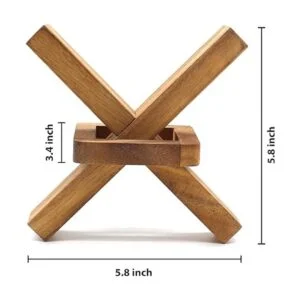 The Wooden Brain Teasers for s Logic Games Rompecabezas de_3
