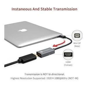 Mini adaptador Displayport a HDMI 2 unidades súper_6