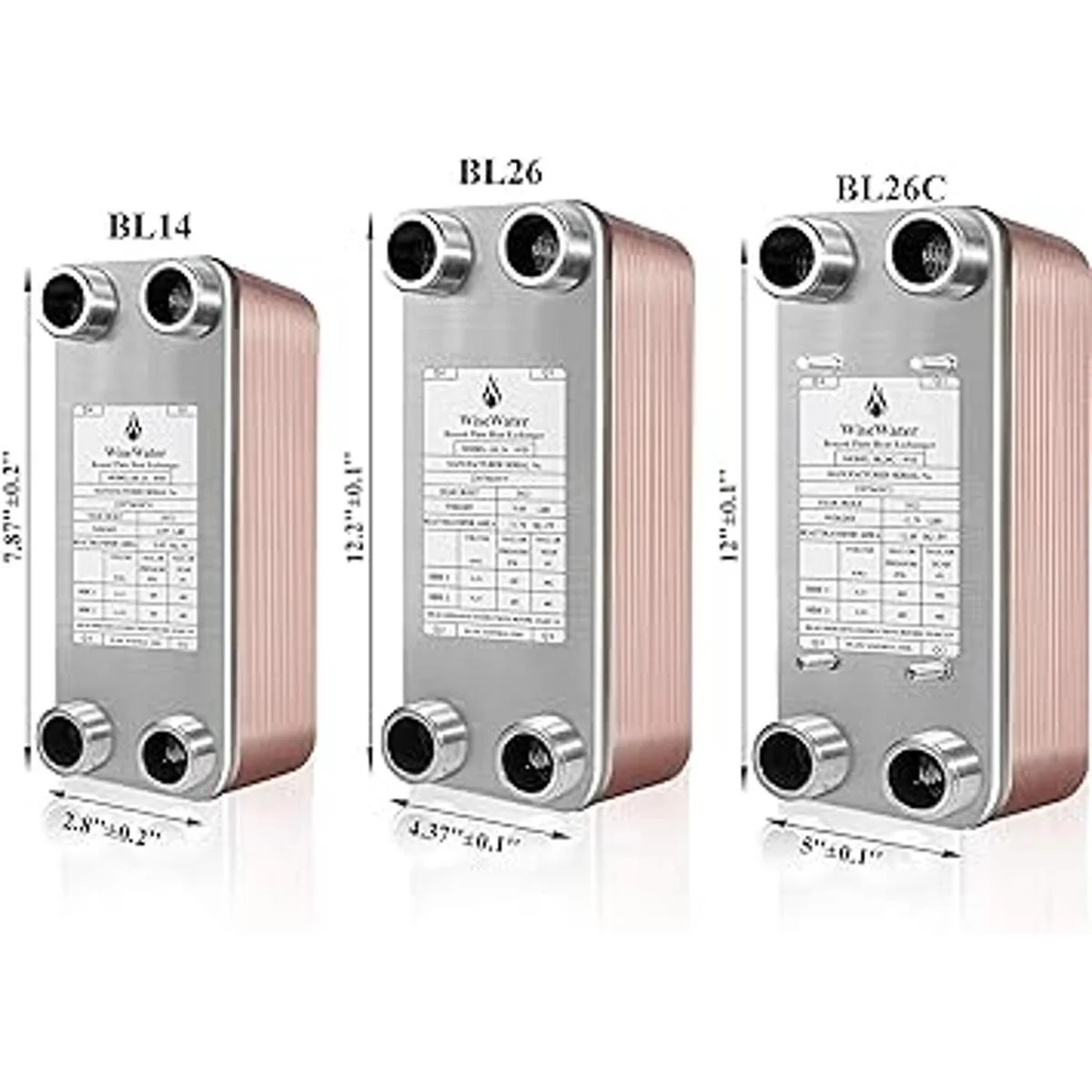 Intercambiador de calor de placa AB 4 x 12 30 placas_6