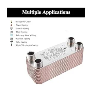 Intercambiador de calor de placa AB 4 x 12 30 placas_2