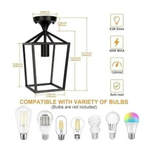 ActualizadoLámpara de techo semiempotrada accesorios de_4