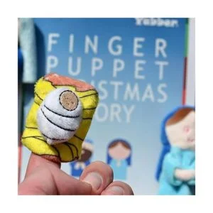 The Nativity Juego de marionetas de dedo paquete de 12