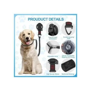 perros con ventosa pesada correa de nailon suave con