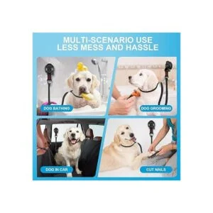 perros con ventosa pesada correa de nailon suave con