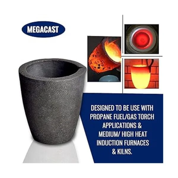 3 MegaCast de 8.8 lbs arcilla de fundición crisoles de_2