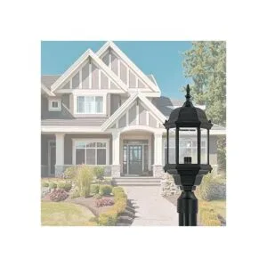 Designers Fountain 2976BK Devonshire Linternas de poste_3