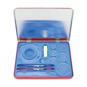 Set en lata de diseño espirográfico Multicolor_2