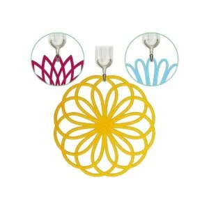 Salvamanteles de silicona Anaranjado_6