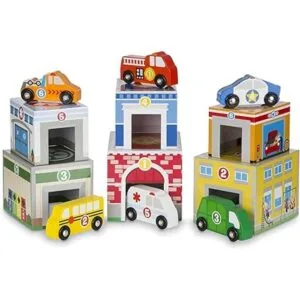 Melissa Doug Bloques de anidación y clasificación 6_5