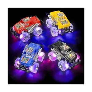 Luz Up Monster Truck Set para niños y niñas por_4