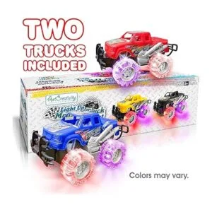 Luz Up Monster Truck Set para niños y niñas por_2