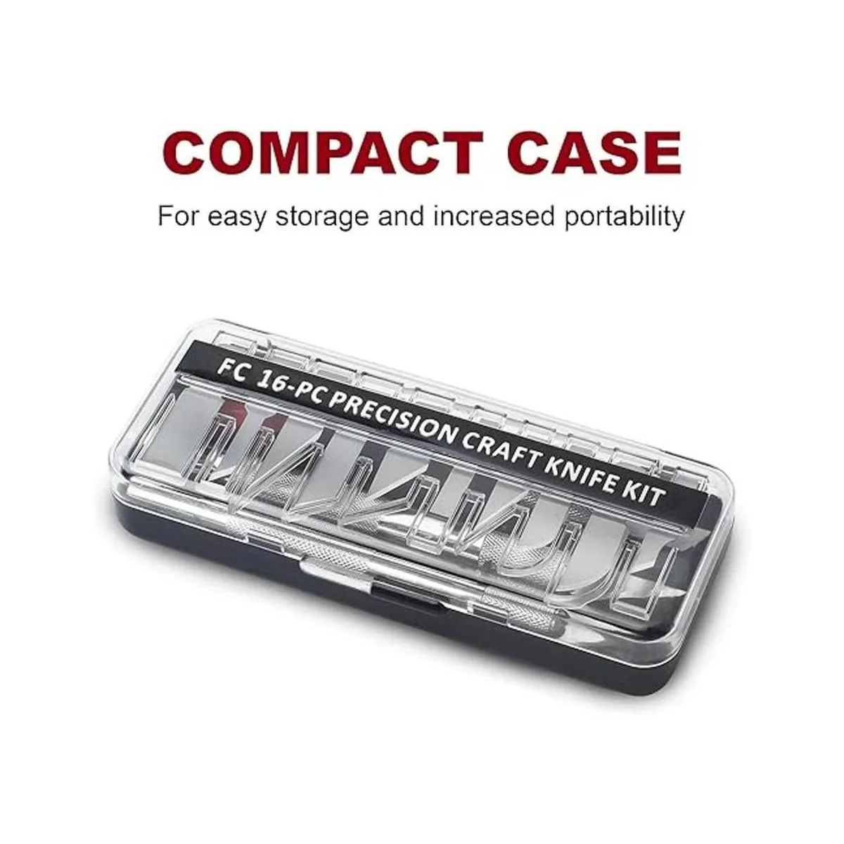 Fancii cúter de precisión 16 piezas cuchillos afilados_5