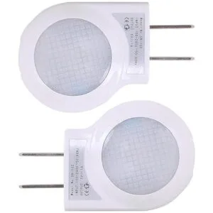 Paquete de 2 luces LED de 0.7W para viajar luz nocturna_1