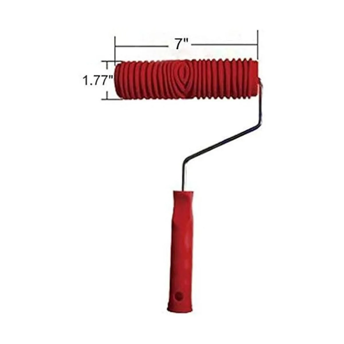 Rodillo de pintura de 7 pulgadas de caucho para realizar_5