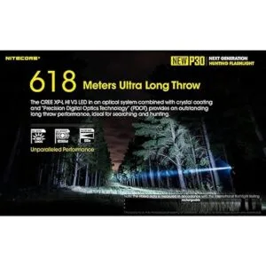NITECORE Nueva linterna de caza P30 de 1000 lúmenes de 676_3