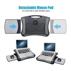MAX SMART Soporte para laptop con alfombrilla para mouse_3
