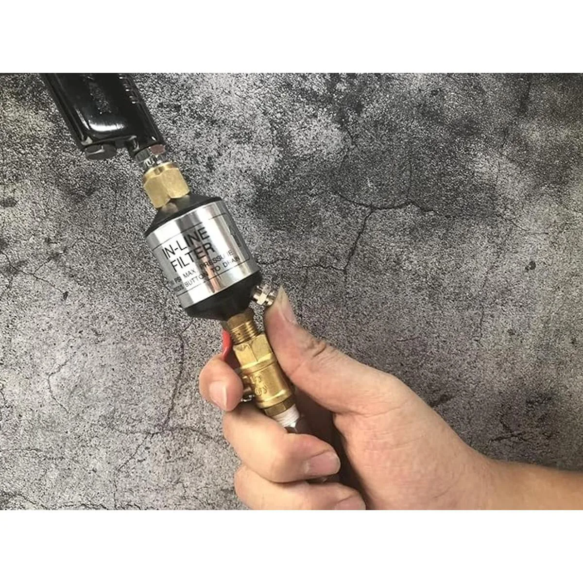 Separador de aceite y agua con filtro compresor con_6