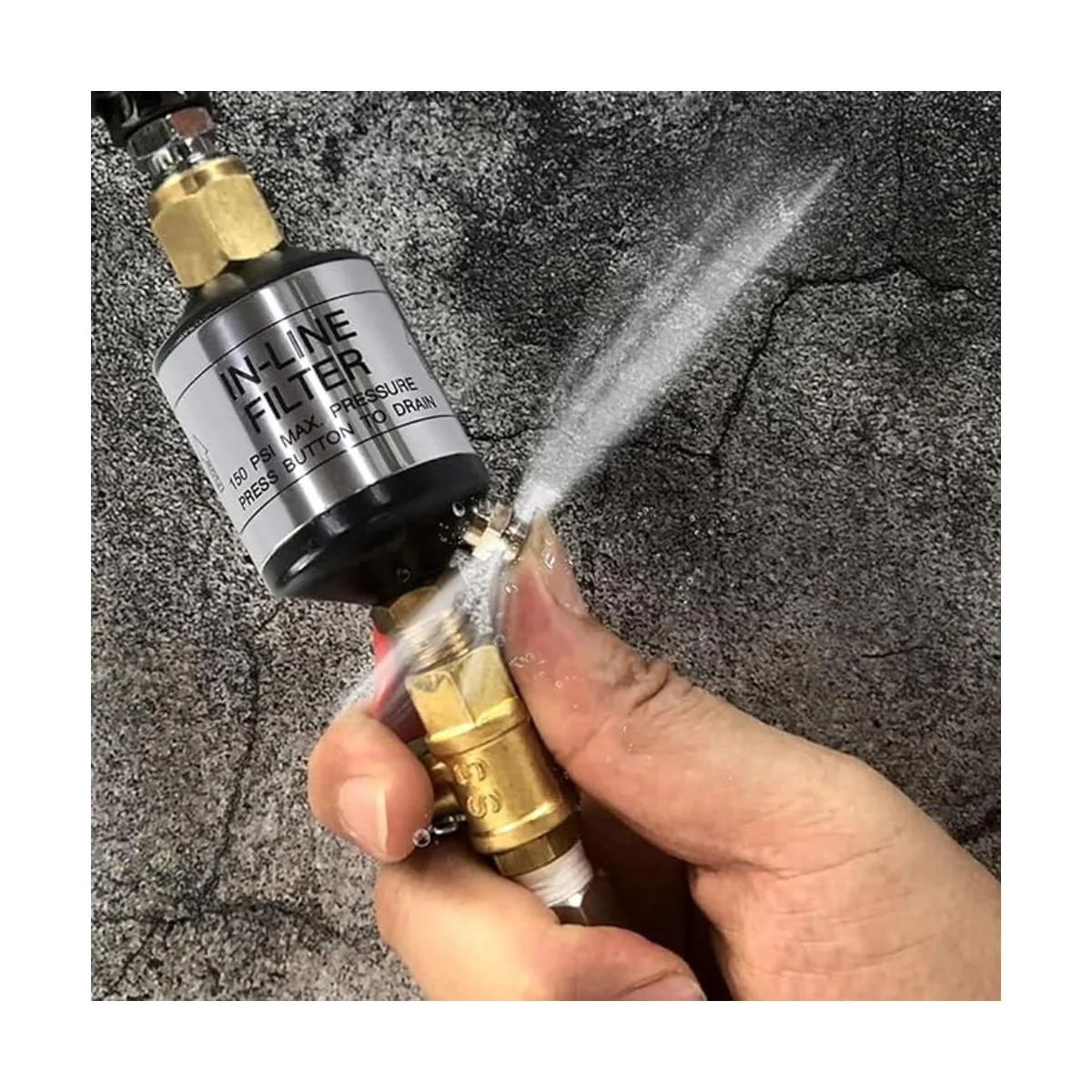 Separador de aceite y agua con filtro compresor con_2