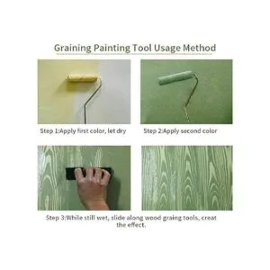 Rodillo de pintura de 7 pulgadas de caucho para realizar_3