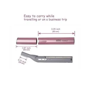 Mini Trimmer máquina de pelo Ceja Afeitadora Depiladora de_5