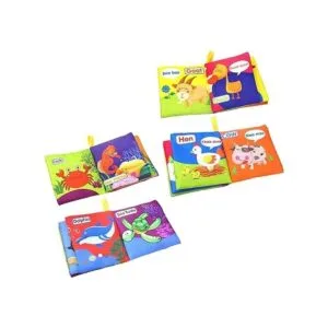 Coolplay Baby First Juego de 8 libros de tela suave no_4