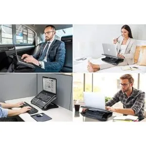 MAX SMART Soporte para laptop con alfombrilla para mouse_6